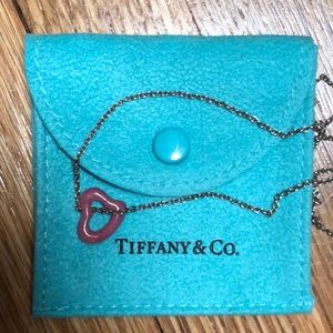 Tiffany Elsa Peretti Open Heart Pendant